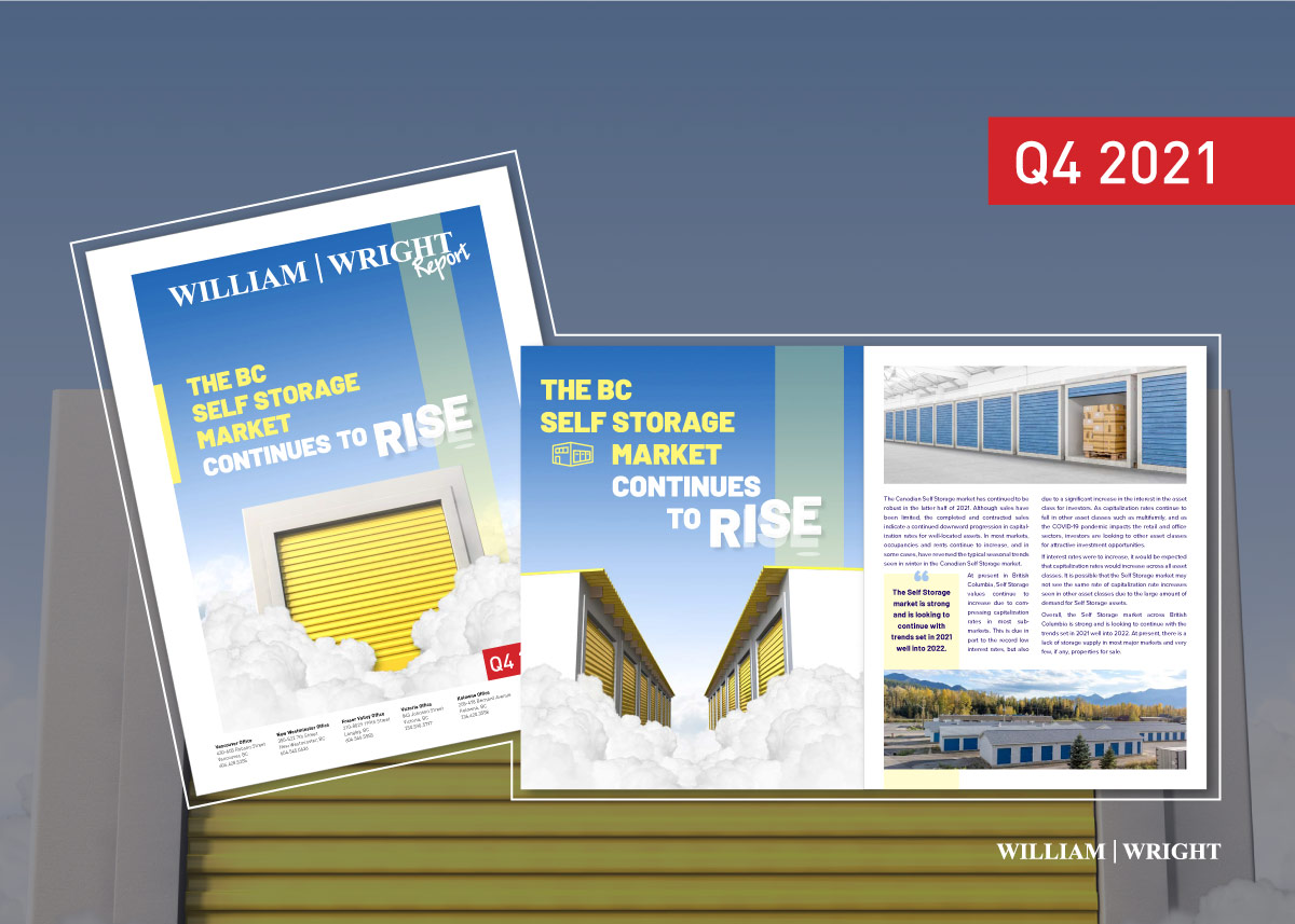 The BC Self Storage Market Continues to Rise | William Wright Report - Q4 2021