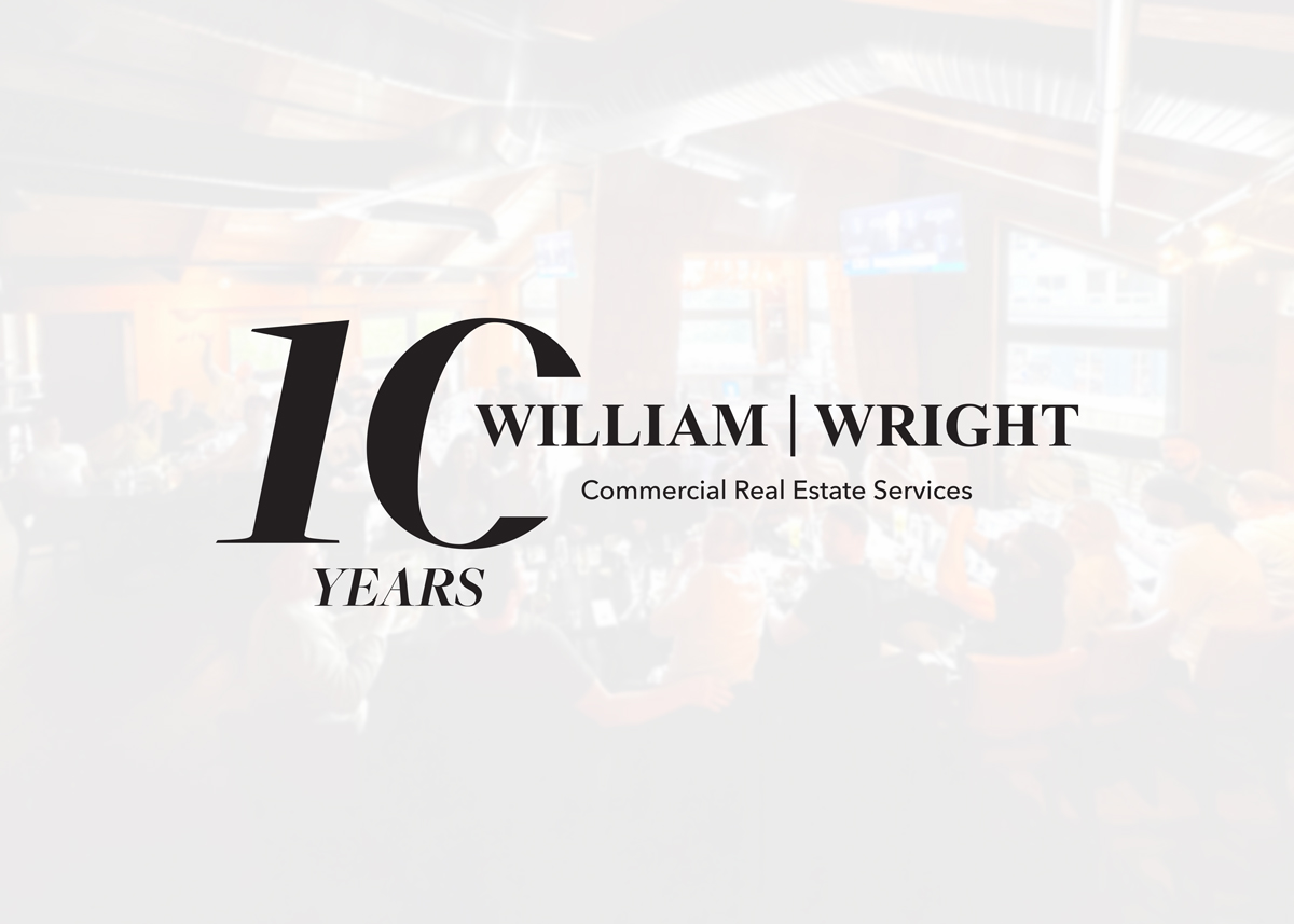 William Wright Commercial 10 Year Anniversary Logo