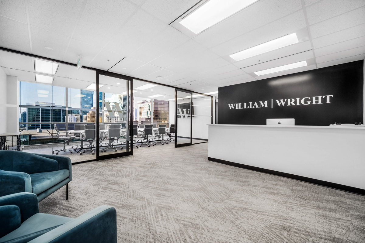 William Wright Commercial Vancouver reception area