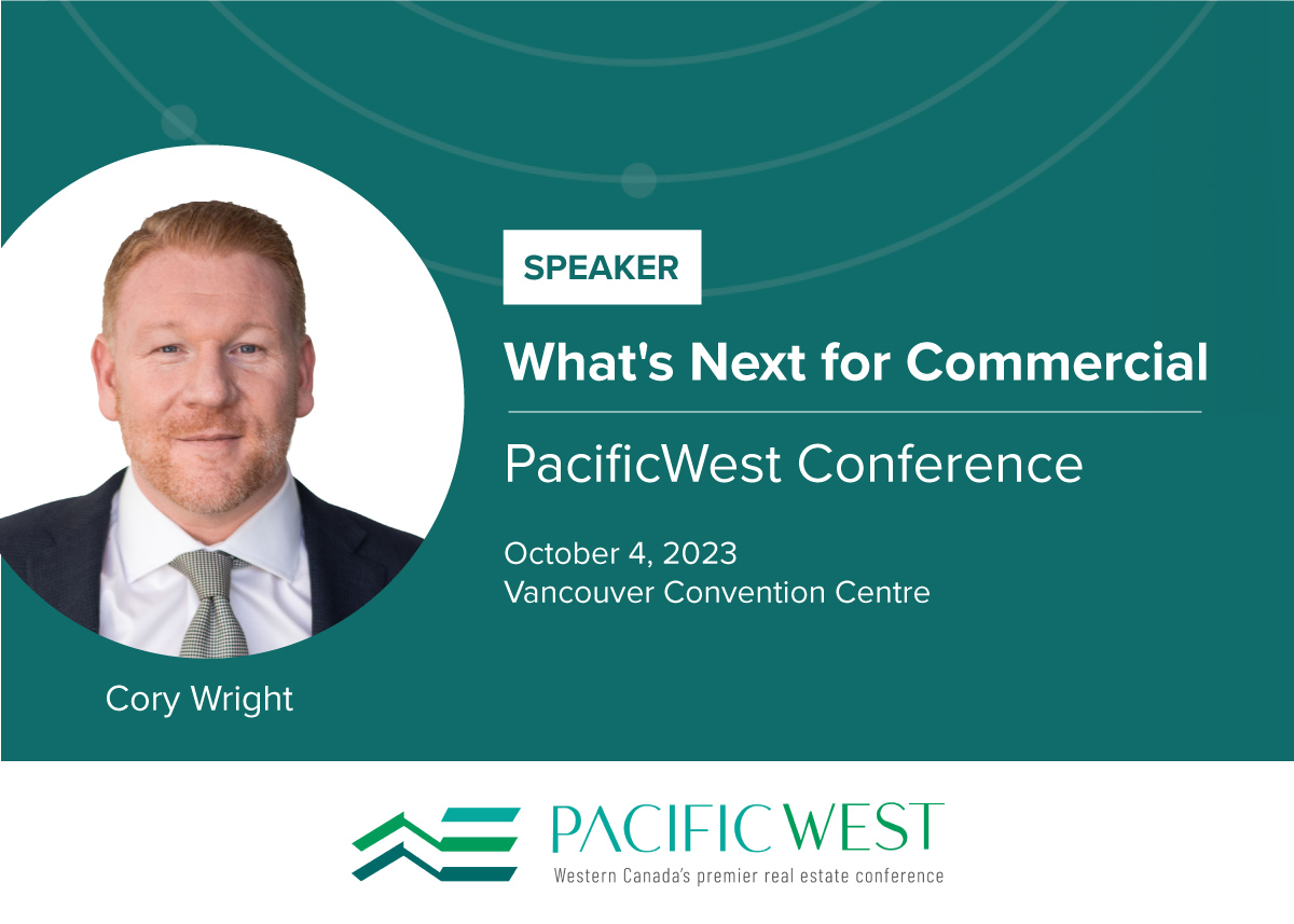 What's Next for Commercial: Cory Wright to speak at PacificWest Conference