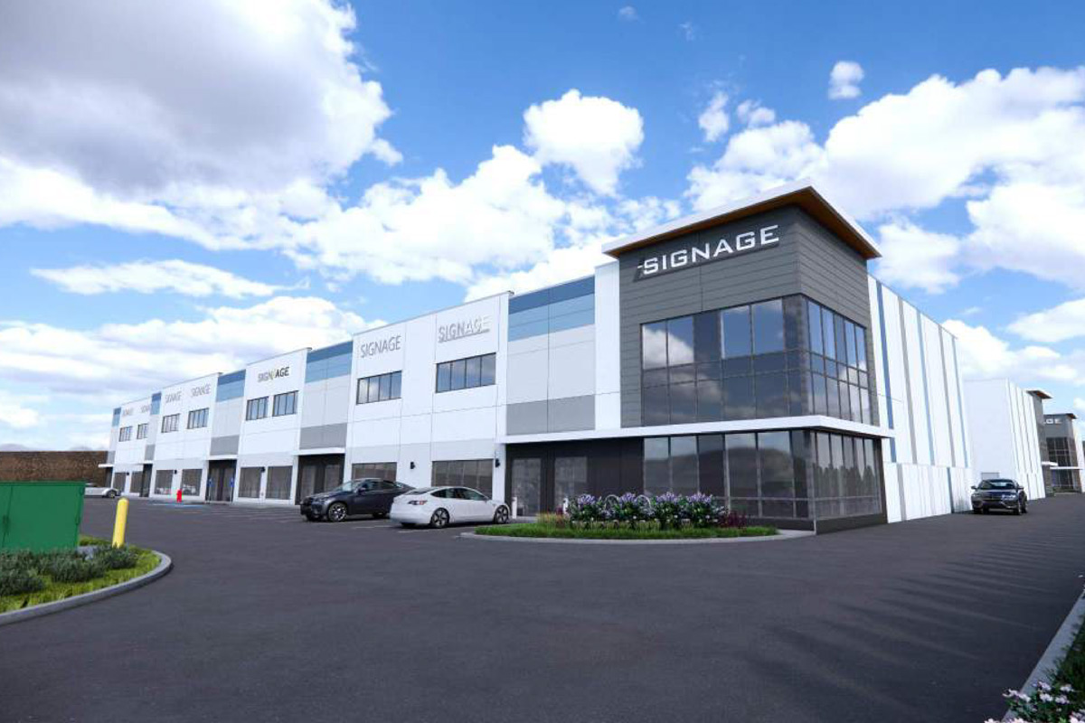 Kyle Road Business Park in West Kelowna