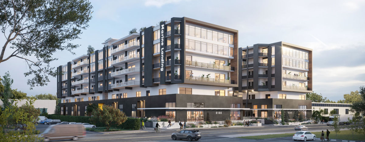 Marine Landing at 8188 Manitoba Street, Vancouver
