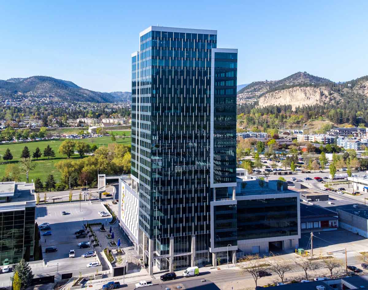Landmark 7 office building in Kelowna's Landmark district