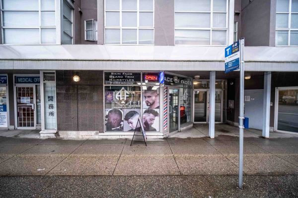 Ace of Fades Barbershop at 4119 Fraser Street